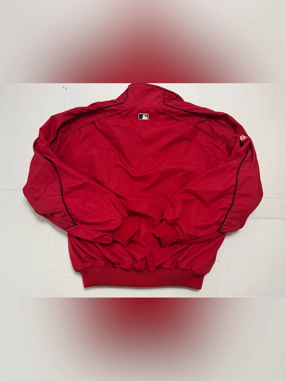 Majestic Authentic Collection Boston Red Sox Full Zip Dugout Jacket Size Large